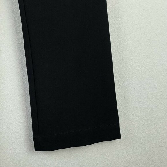 Ann Taylor Pants Womens Size 4 Lace Up Sailor Flared Slim Fit Trouser Black - Picture 8 of 11